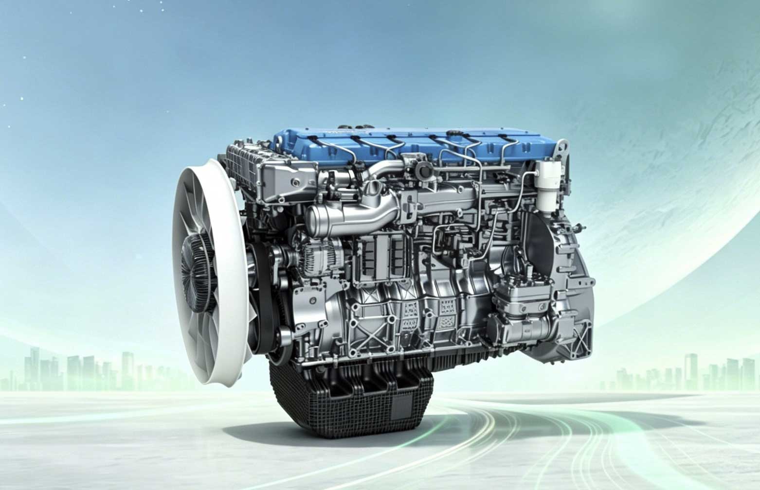 90 % de pi&egrave;ces communes avec un diesel... comment Weichai veut imposer son moteur &agrave; hydrog&egrave;ne en Chine