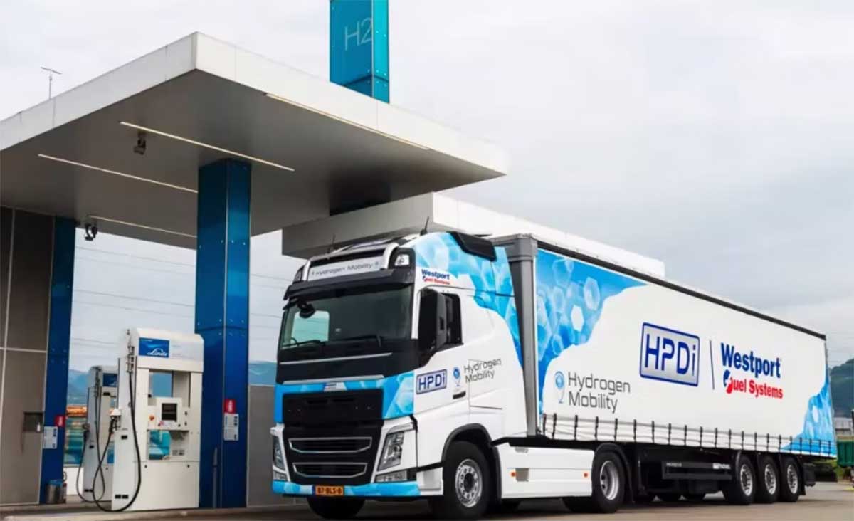 Un camion à moteur hydrogène testé pour IKEA