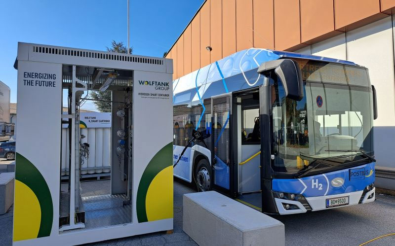 Bus à hydrogène : Wolftank et TPER s'unissent à Bologne