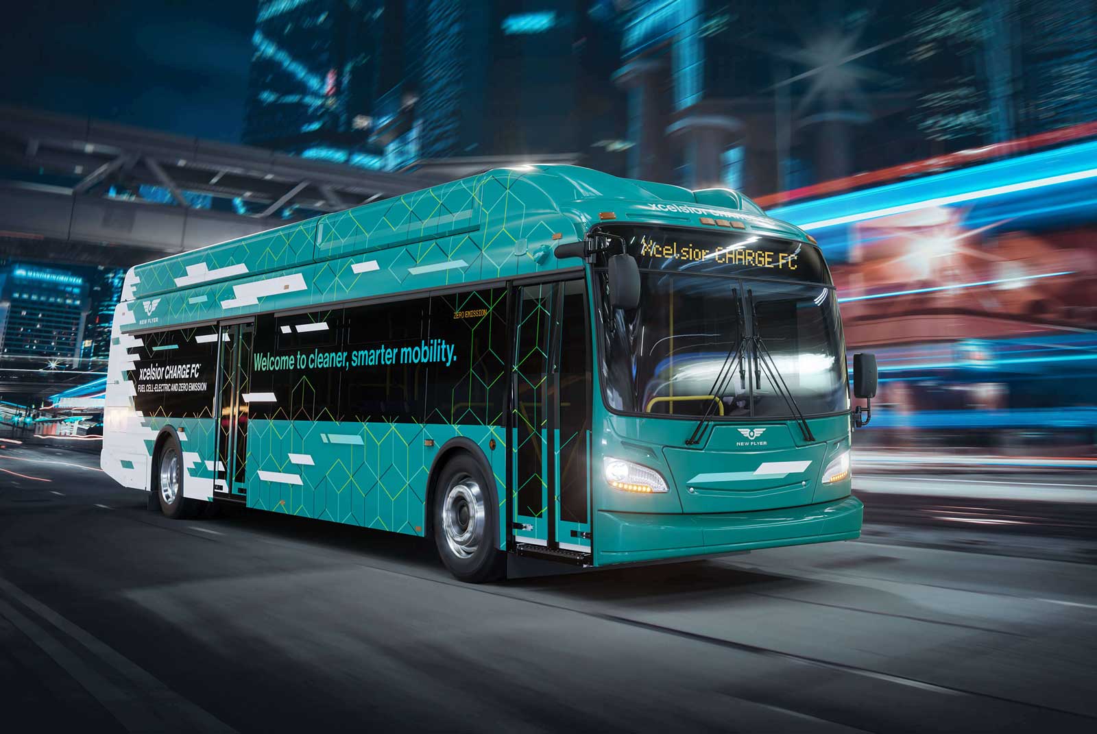 New Flyer booste l'autonomie de son bus à hydrogène