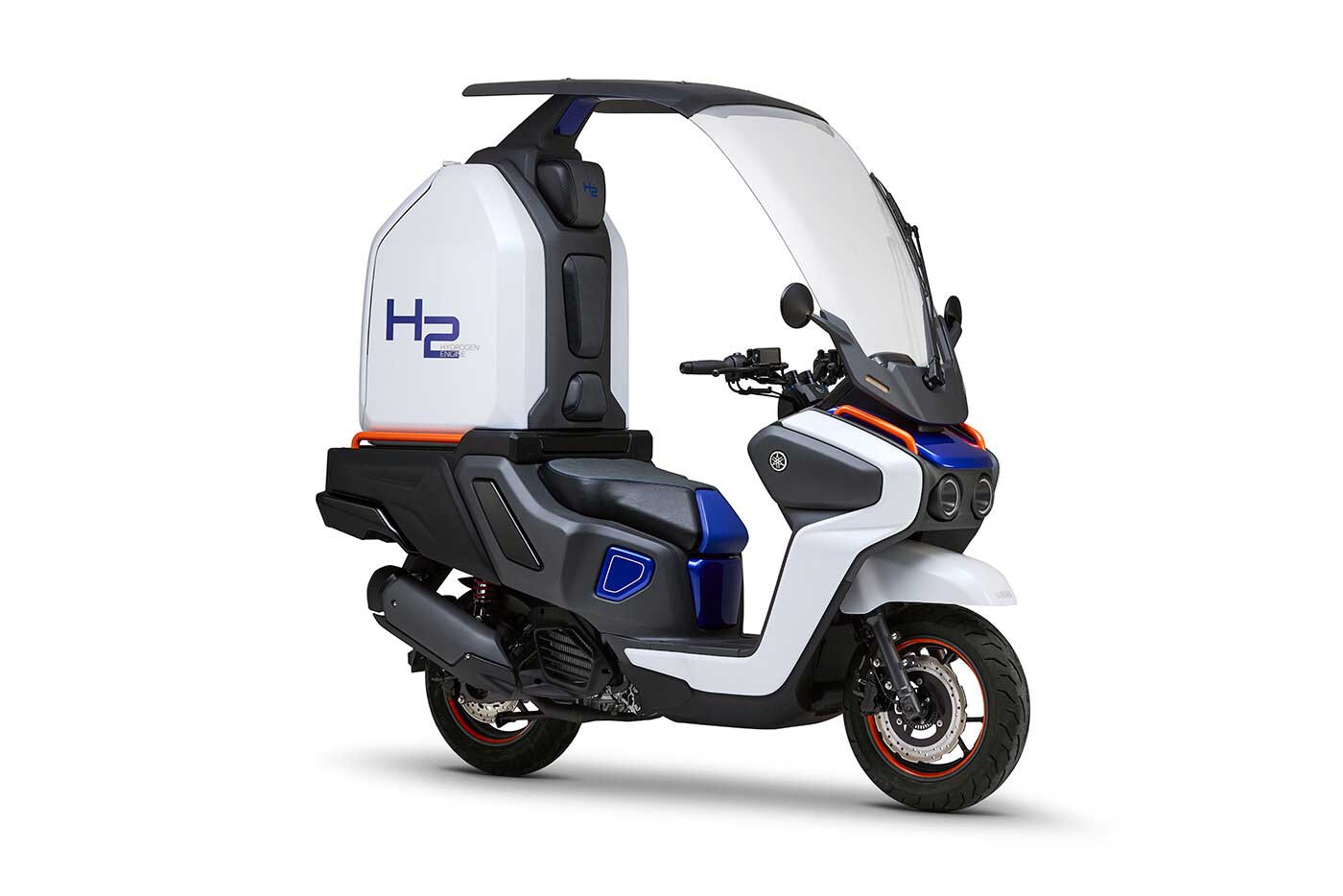 Yamaha continue d'innover dans le scooter à moteur hydrogène