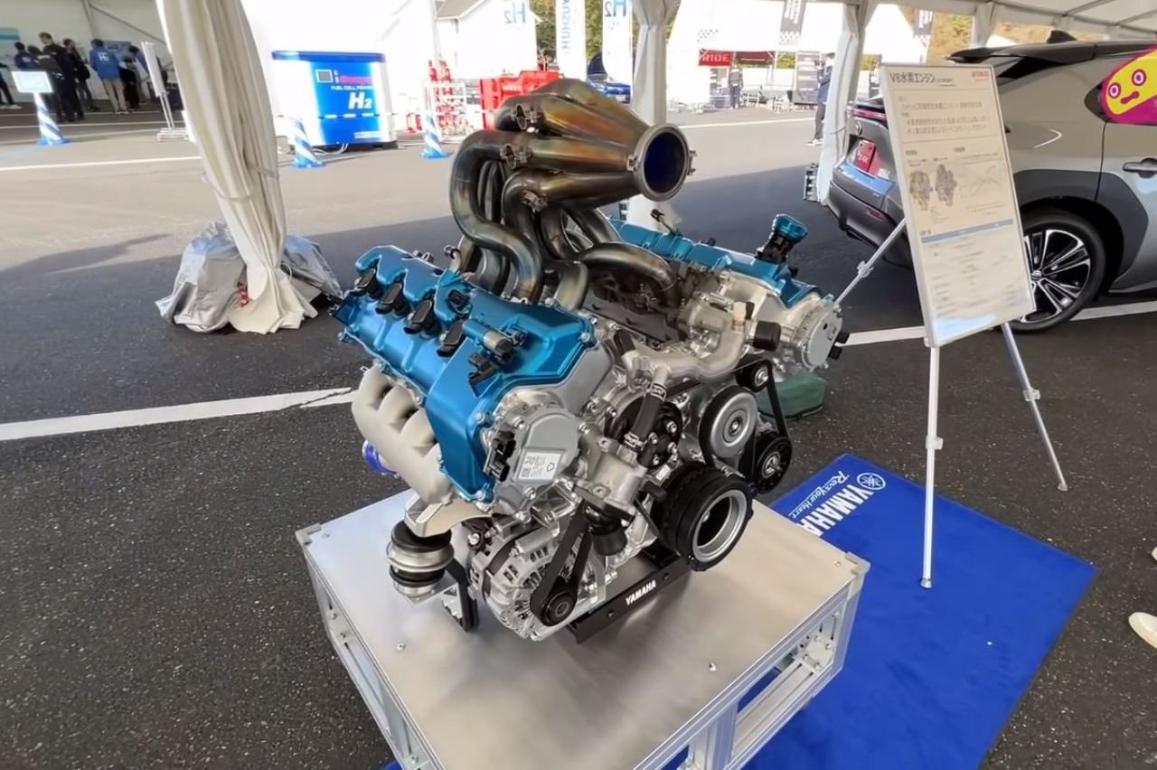 Yamaha s'attaque au moteur V8 à hydrogène