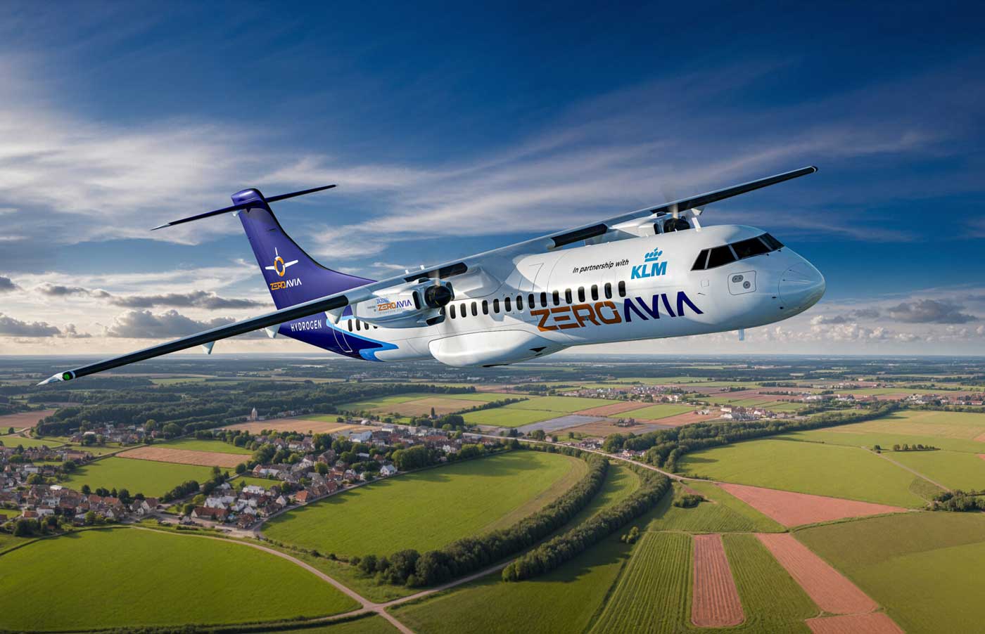 KLM : un premier vol à hydrogène liquide dès 2026