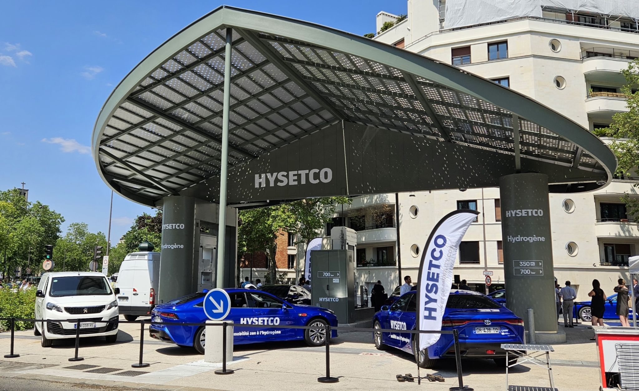 Station hydrogène Hysetco PARIS